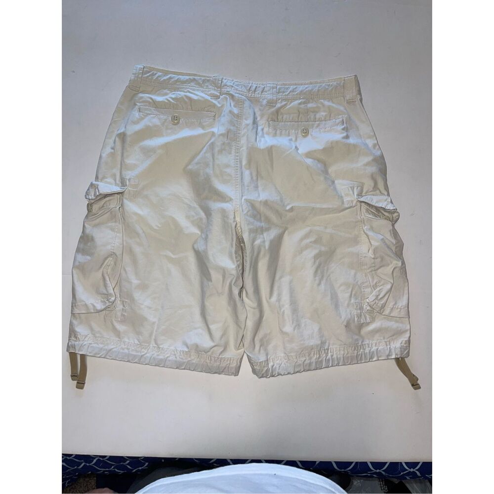 Gap Khakis Standard Cargo Pocket tan Cotton Shorts Men 36 - Picture 7 of 7